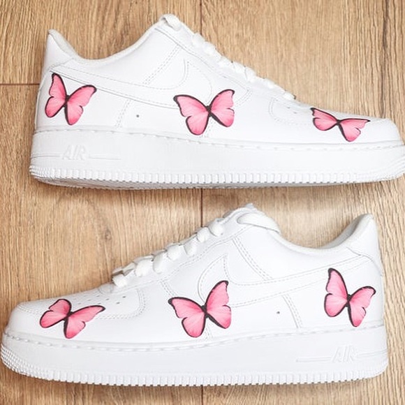 CUSTOM NIKE AIR FORCE 1 Low Sneakers Shoes - Picture 3 of 6